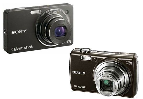 These cameras are shirt-pocket gadgets containing new sensors that are specially designed for low-light photography. (Credit: The New York Times.com)