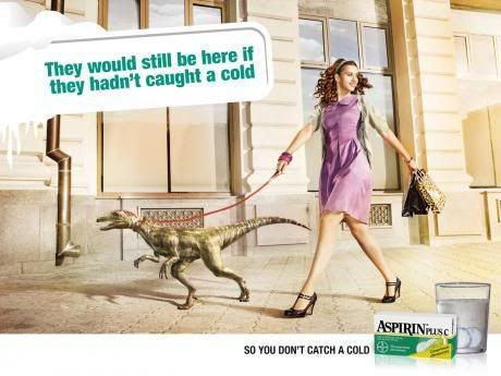 Ad of Aspirin Pluc C: Street created by Graffiti BBDO, Chucharest, Romania.