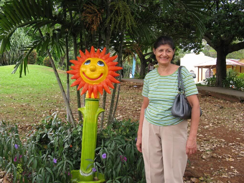 This is my wife Aura, my wife for 29 years and the first sunshine in my life.