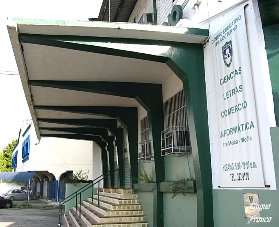 A side view of the Pan American Institute High School where I graduated in 1965. (Credit: Omar Upegui R.)