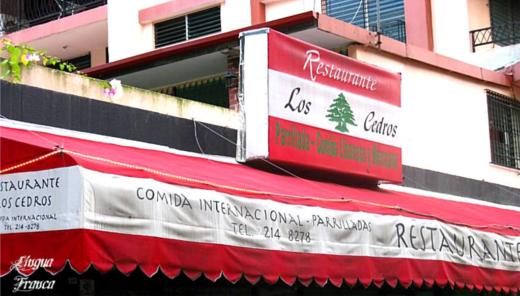 Another view of an excellent Lebanese restaurant at Via Argentina in Panama City, Panama. (Credit: Omar Upegui R.)