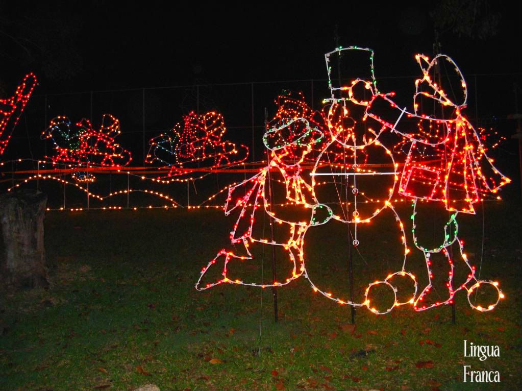 One of the many Christmas decorations located in several parts of Parque Omar. (Credit: ©Omar Upegui R.)