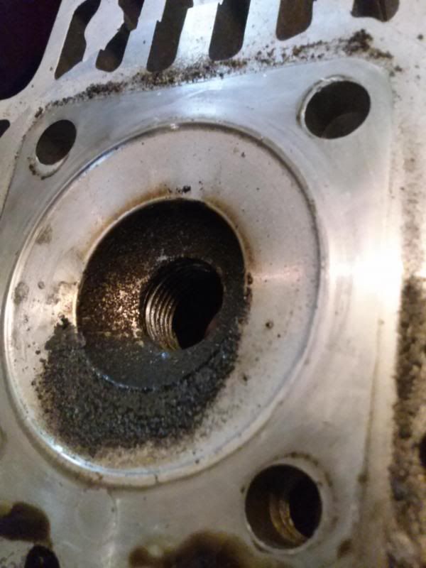 Kstar piston hitting spark plug