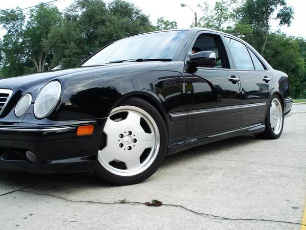 Its a 2000 E55 AMG dropped on HRs One of the many