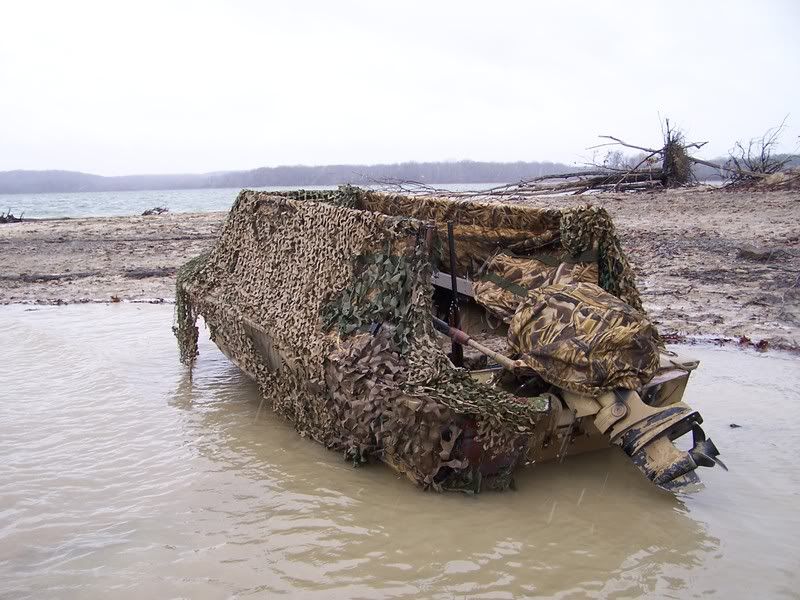 Duck Boat Blind Ideas