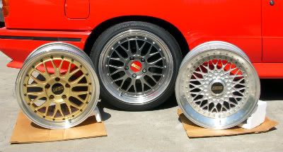BBS RS and LM in 17"