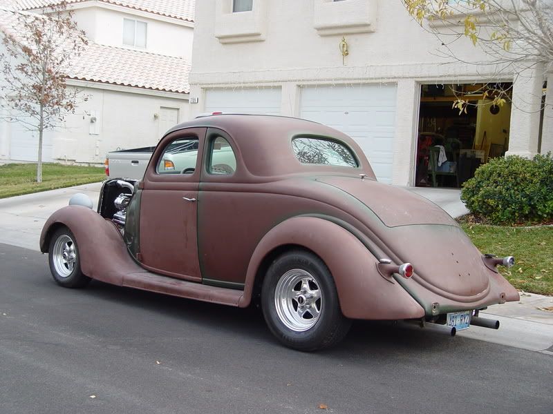 1935 Ford Coupe. A 1935 Ford coupe that needs a