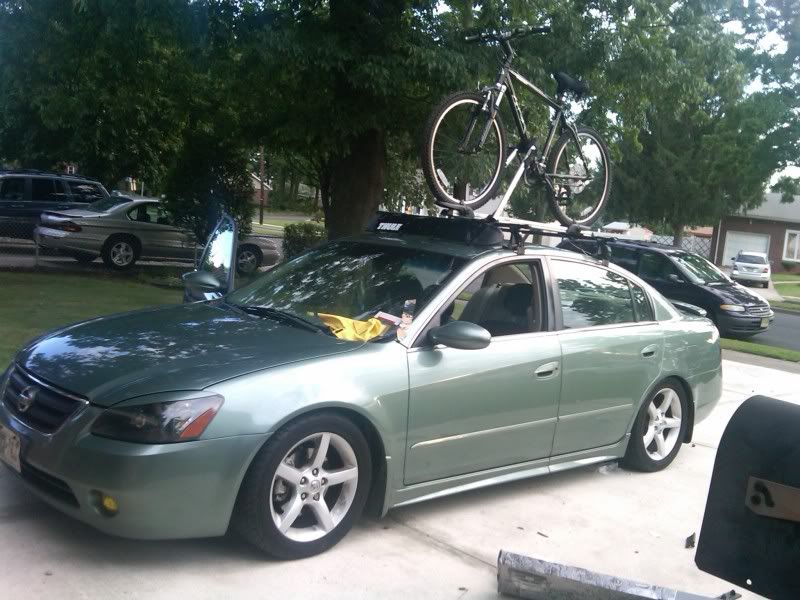 2006 Nissan altima bike rack #10