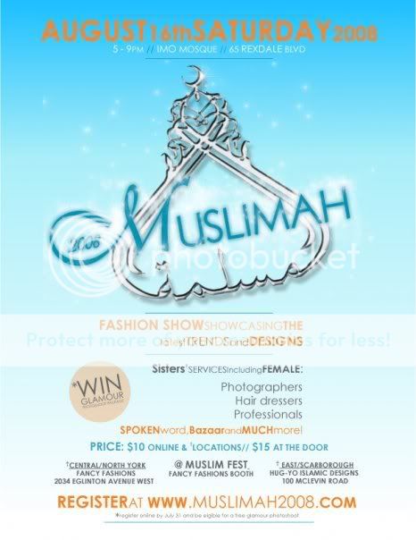 Muslimah 2008 Fashion Show and Bazaar