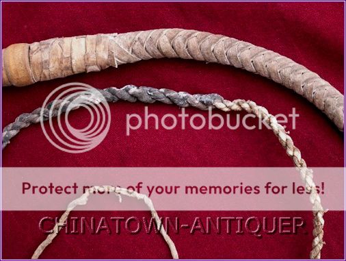 68 Traditional Tibet Hide Stock Whip 4 Plait Leathe  to 