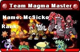 [PokeCommunity.com] T-Aqua and T-Magma T-Cards!!