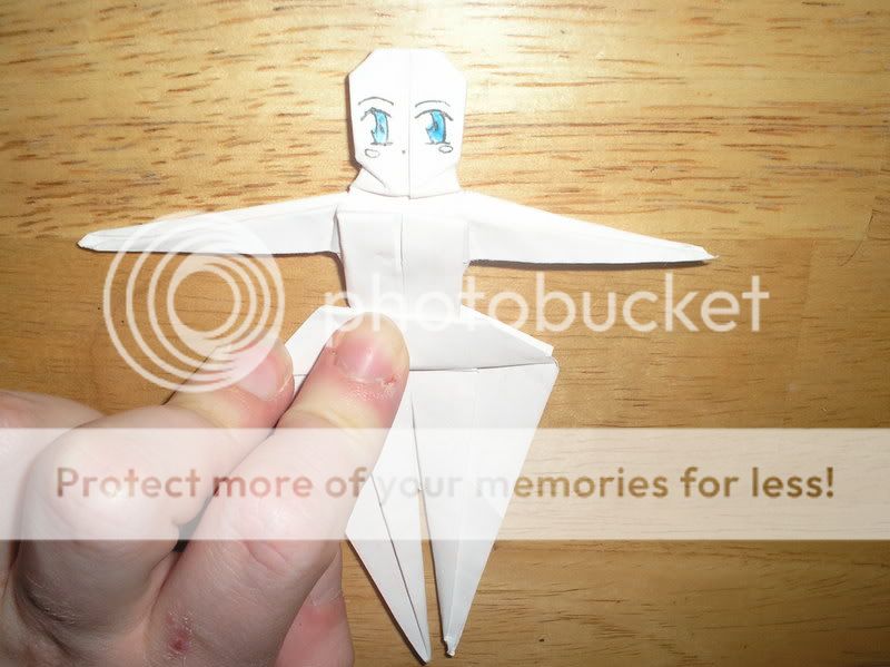 Basic Male Origami Doll Tutorial *WARNING 150+ IMAGES!* PAPER CRAFTS