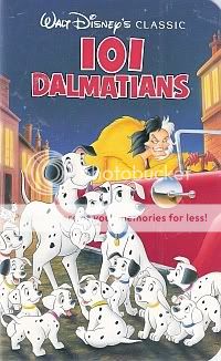 DISNEYS Classic 101 DALMATIANS Wonderful Animated VHS 717951263032 