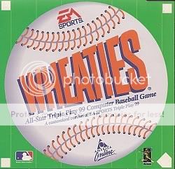 WHEATIES All Star Triple Play 99 Computer Baseball Game  