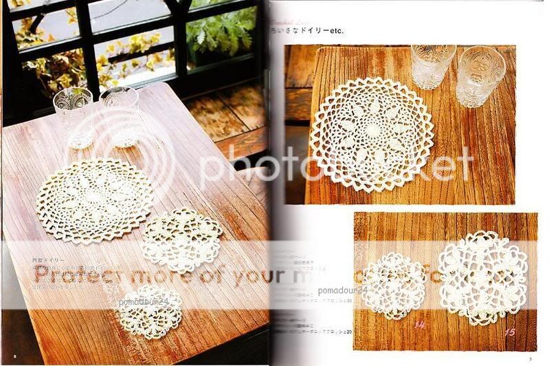 CUTE CROCHET LACE   Japanese Craft Book  