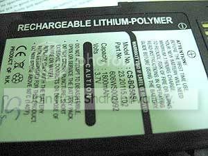 Batterie 3.7V 0.75Ah Li-ion EBA-660 pour Benq-Siemens M81