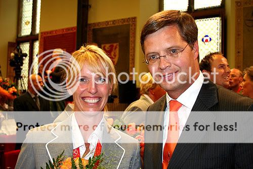 Ankie van Grunsven en J.P. Balkenende