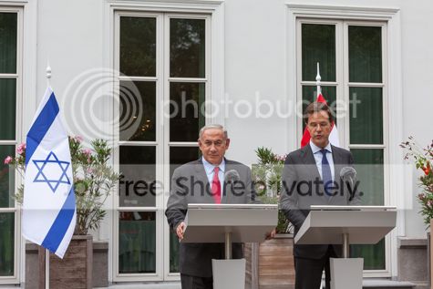 Netanyahu en Rutte