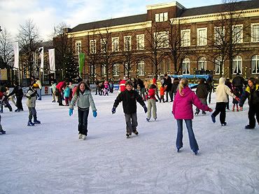 schaatsen op het Plein