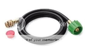 new weber 6501 6 foot adapter hose for weber q series and gas