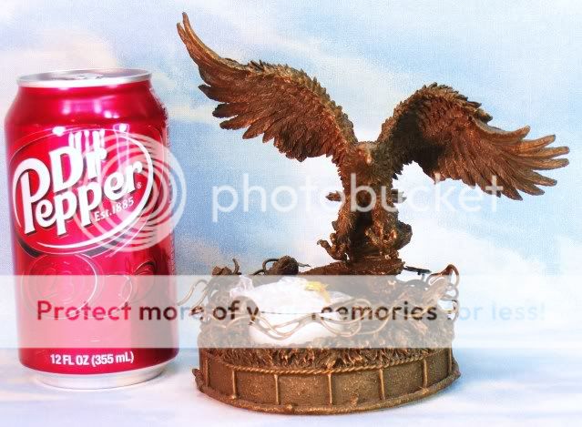 Bronze Eagle Candle Votive Tea Light Statue Bird NEW  