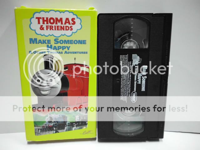 Thomas and Friends Make Someone Happy & Other Thomas Adventures VHS 