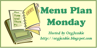 Menu planning monday
