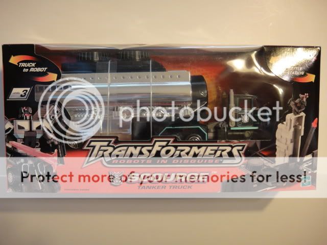 Transformers SCOURGE Tanker Truck TRU RID RARE MISB  