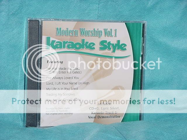 Modern Worship V1 Christian Karaoke NEW CD+G  