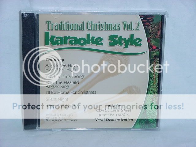 Traditional Christmas V2 NEW Christian Karaoke CD+G  