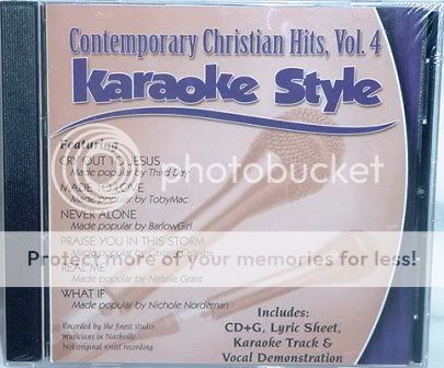 Contemporary Christian V4 NEW Gospel Karaoke CD+G  