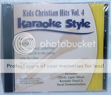 Kids Christian Hits V4 Christian Karaoke NEW CD+G  