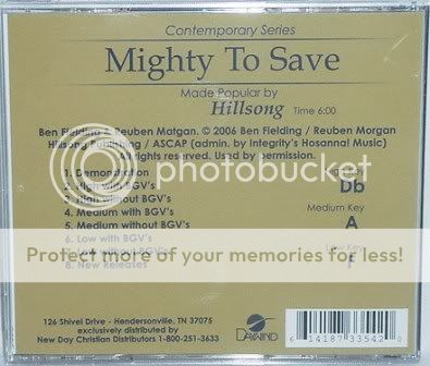 Hillsong Mighty To Save Christian Accompaniment NEW CD  