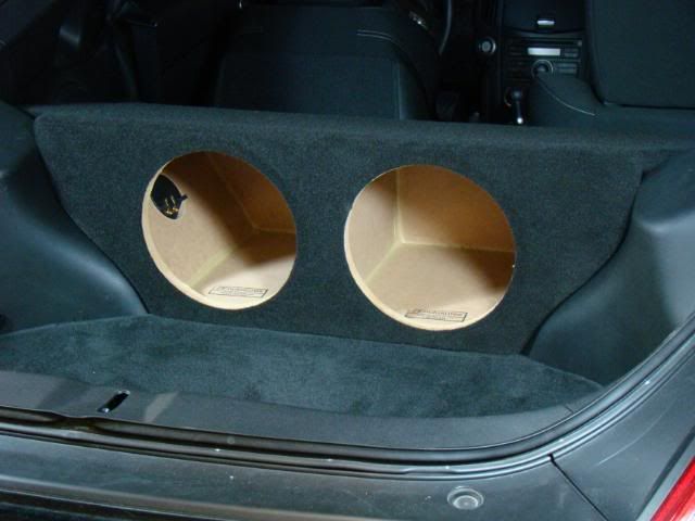 Zenclosures 1-12" Subwoofer Sub Box W/Colored Z LOGO for the Nissan 370z Coupe Zenclosures 1-12" Subwoofer Sub Box W/Colored Z LOGO for the Nissan 370z Coupe