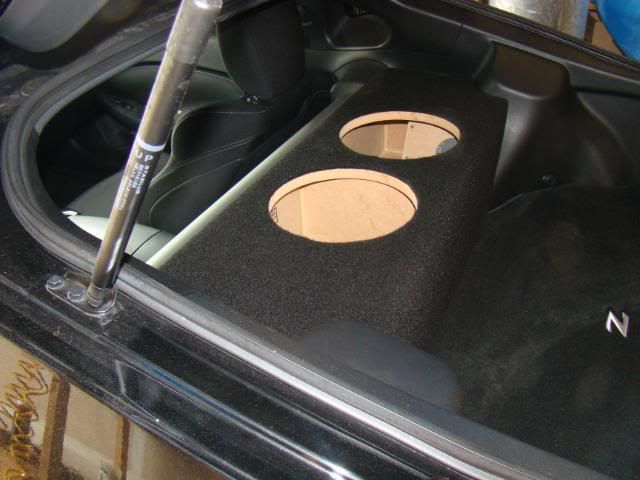 ZEnclosures 2-8/" UPFIRE Subwoofer Speaker Sub Box for the Nissan 370Z Coupe