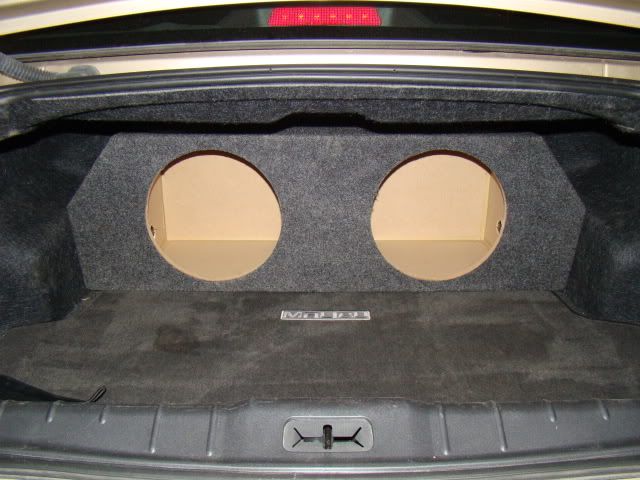 2008-2012 Chevrolet MALIBU Sub Box Subwoofer Enclosure by