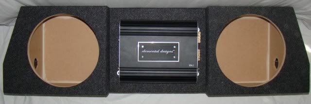 2010 /& 2011 CAMARO SUB SUBWOOFER BOX With Amp Rack Area 2-10/" by ZEnclosures