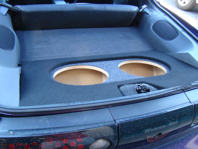 trans am sub box