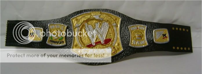 THE WWE TITLE Painted action figure belt CM Punk Jericho John Cena 