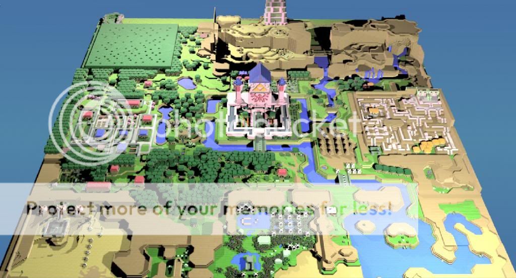 [1.5][MAP][ADV/CREATION]Legend Of Zelda - Легенда Зельды Теперь И В Minecraft!