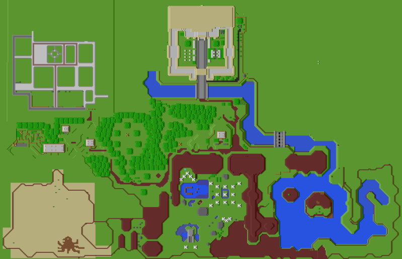 legend of zelda minecraft map 1.11.2