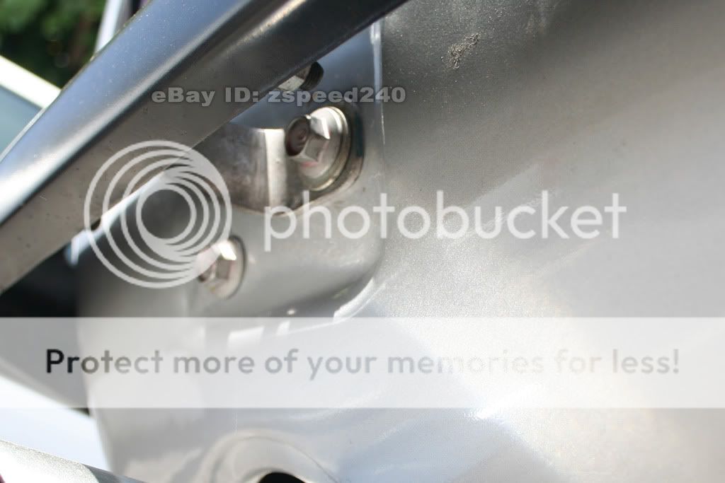 Datsun 260z 240z Aluminum Rear Bumper Brackets  