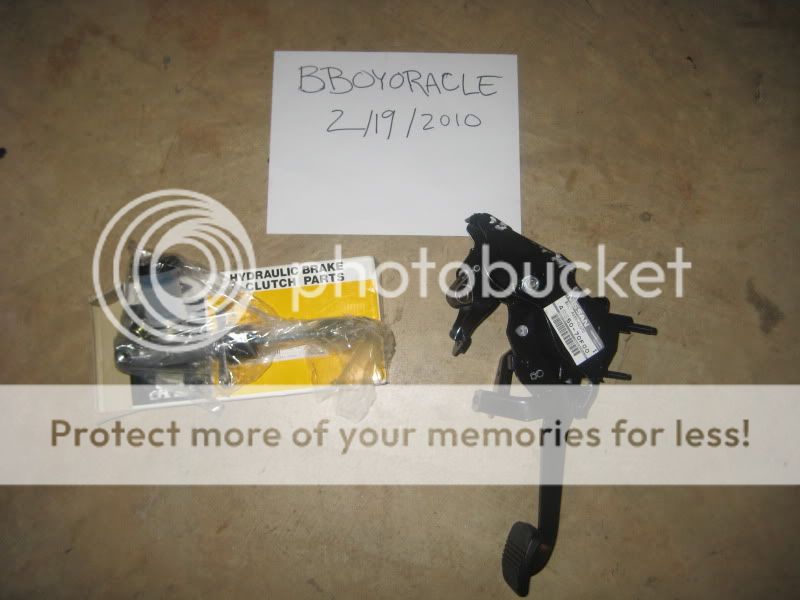 VA 240sx Clutch Pedal Assembly and Clutch Master Cylinder