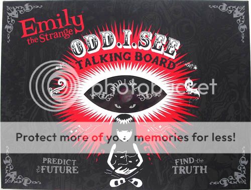 EMILY the STRANGE Odd I See Talking BOARD GAME Ouija  