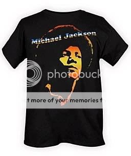 Michael Jackson Early Years Vinyl Record T Shirt Large