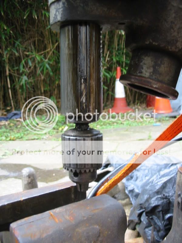 Remove arbor in Herbert High Speed drill