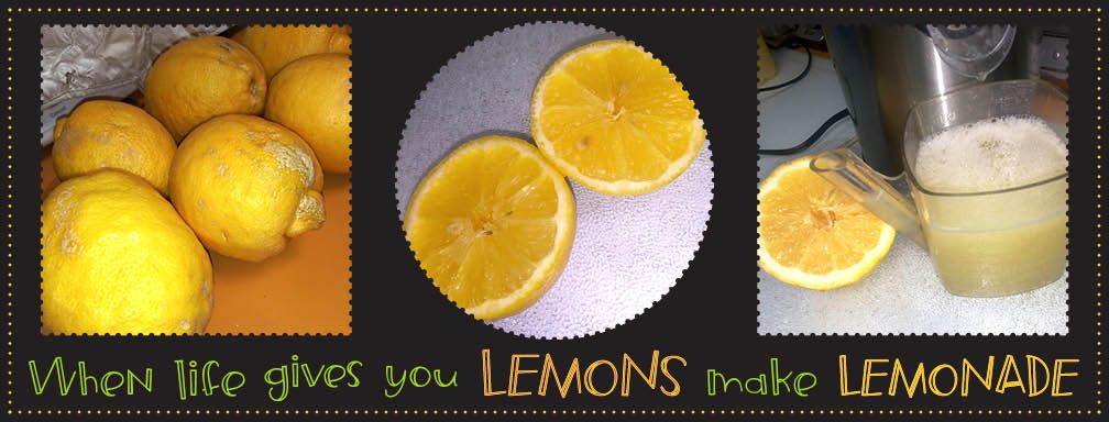WhenLife Gives your Lemons Make Lemonade