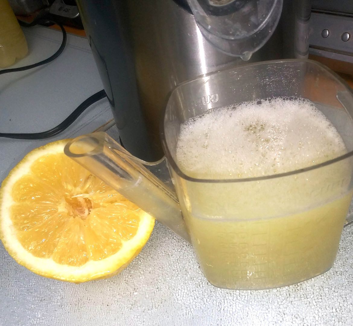 juice from one lemon