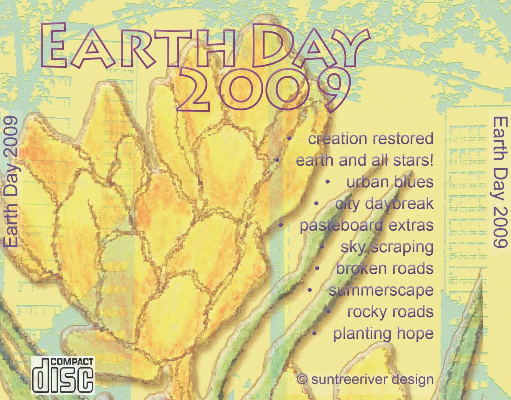 earth day 2009 city CD back