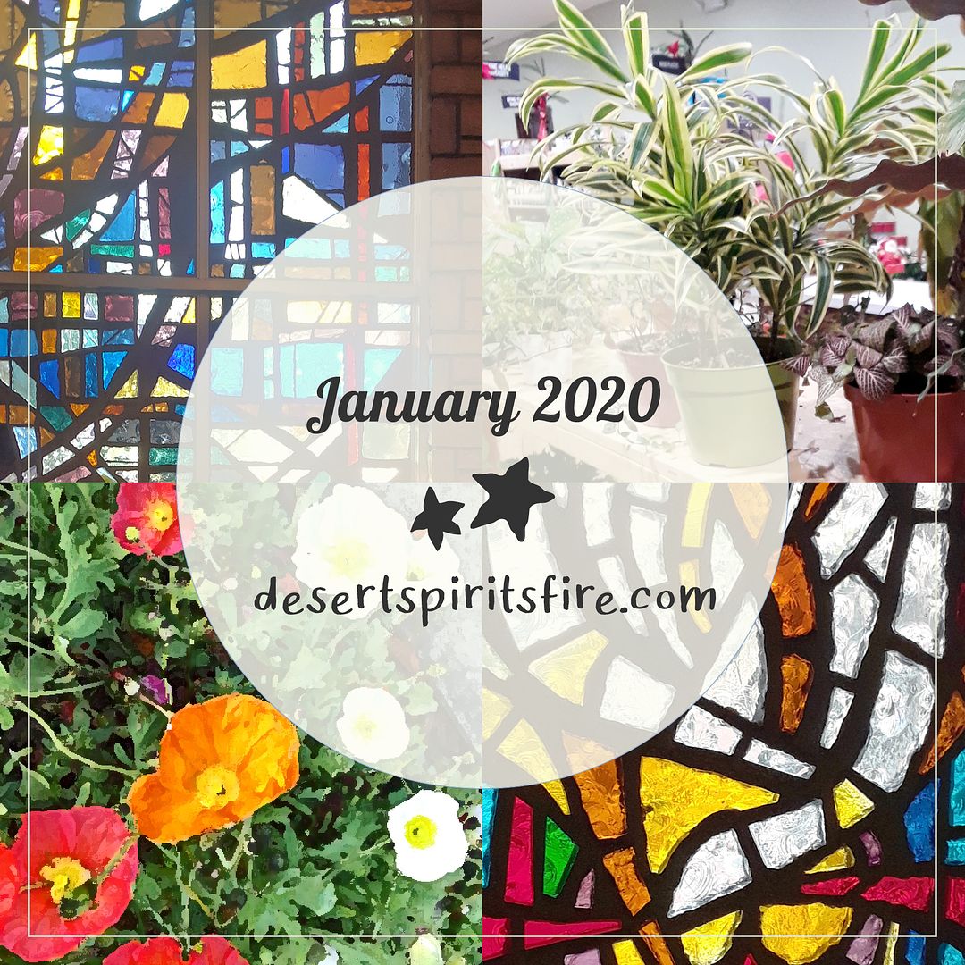 January 2020 desert spirit's fire